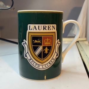 Ralph Lauren Coat Arms Shield Coffee Ceramic Mug